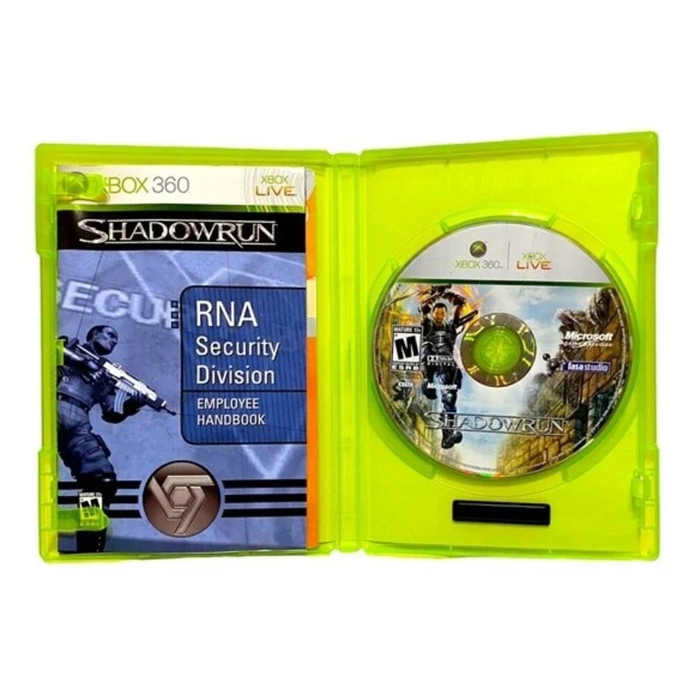 Shadowrun Action/Adventure Xbox 360